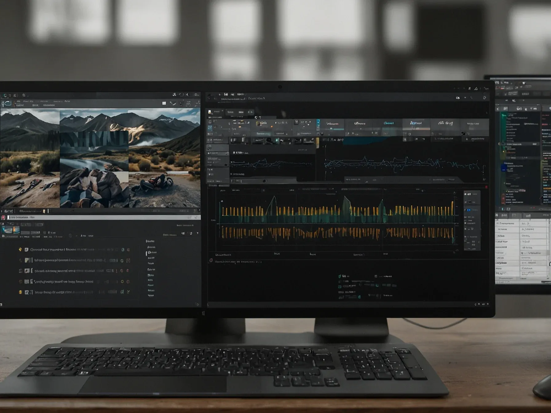 Illustration for: Adobe's Corrective AI changes voice‑over emotions, swaps music with Adobe Stock