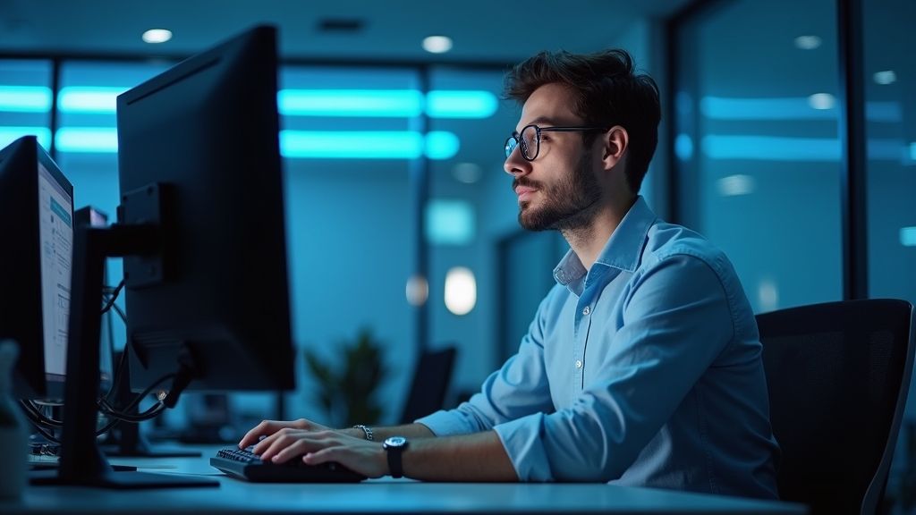 Illustration for: Study compares desktop AI browsers, finds none yet surpass human web surfing