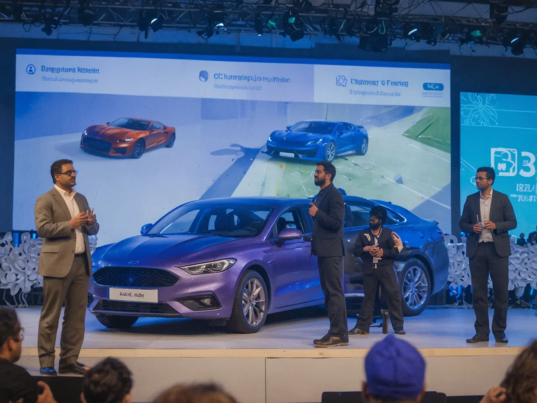 Illustration for: AI Engineering Manager Vignesh Kumar Shows AI Vehicle Checks at Data Hack 2025