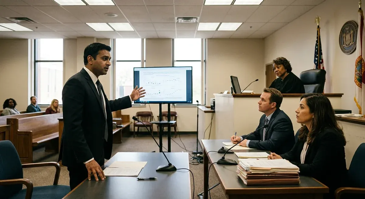 AI lawsuits overwhelm UK courts, creating a 64,000 case backlog. Legal tech challenges judicial systems.