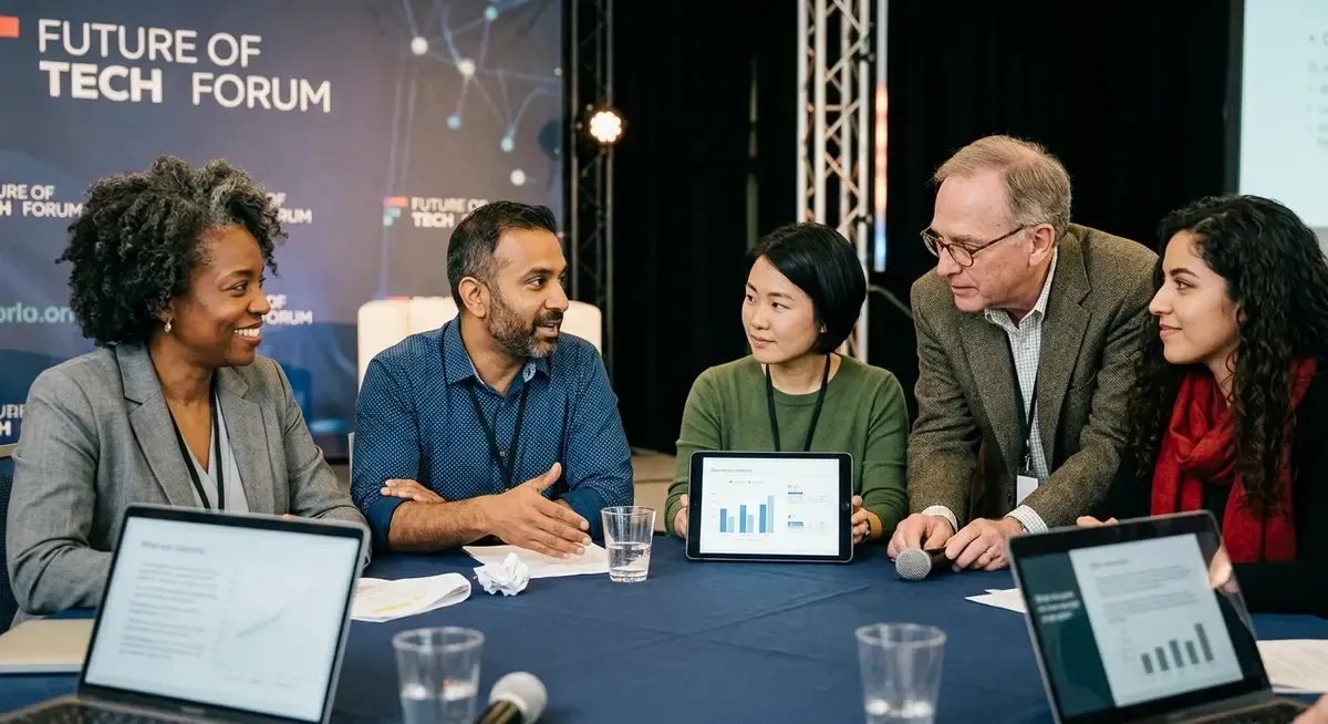 AI-generated math proofs flood a chalkboard, prompting calls for an OpenAI boycott.