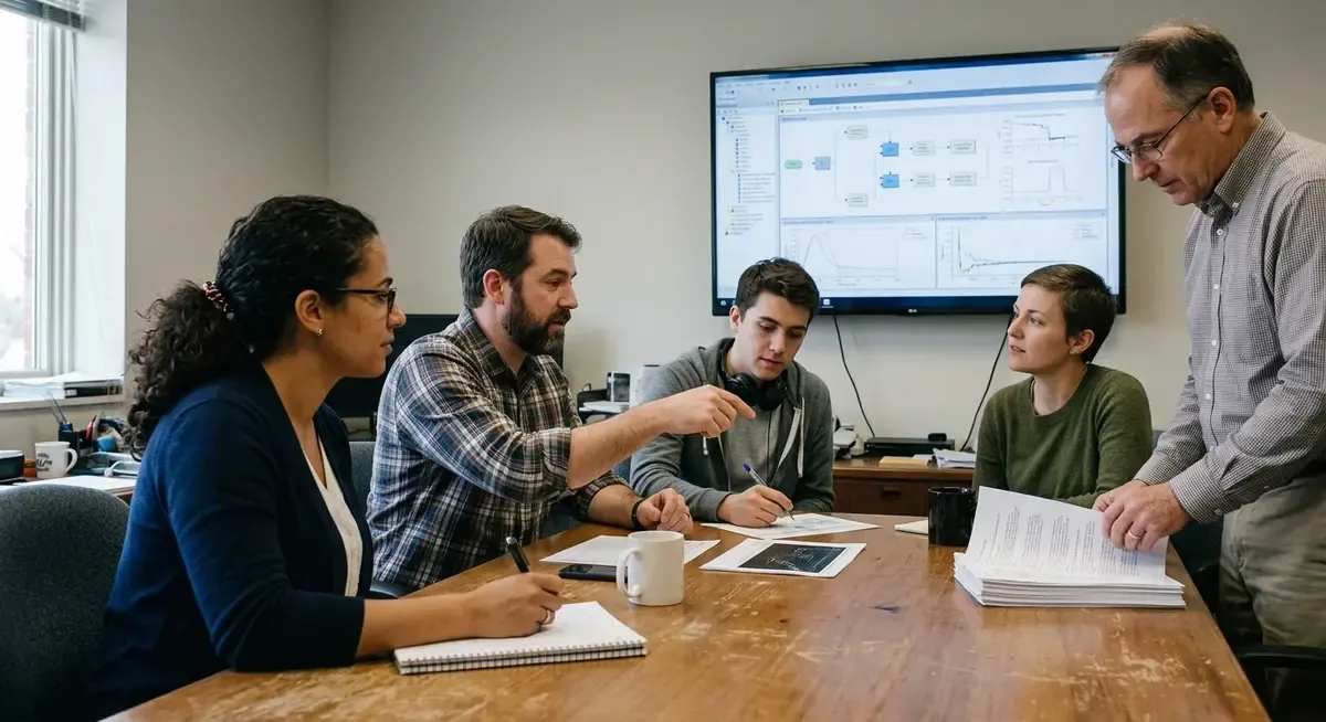 Sam Altman, OpenAI CEO, gestures while speaking at a podium, empathizing with mathematicians as AI's math capabilities grow.