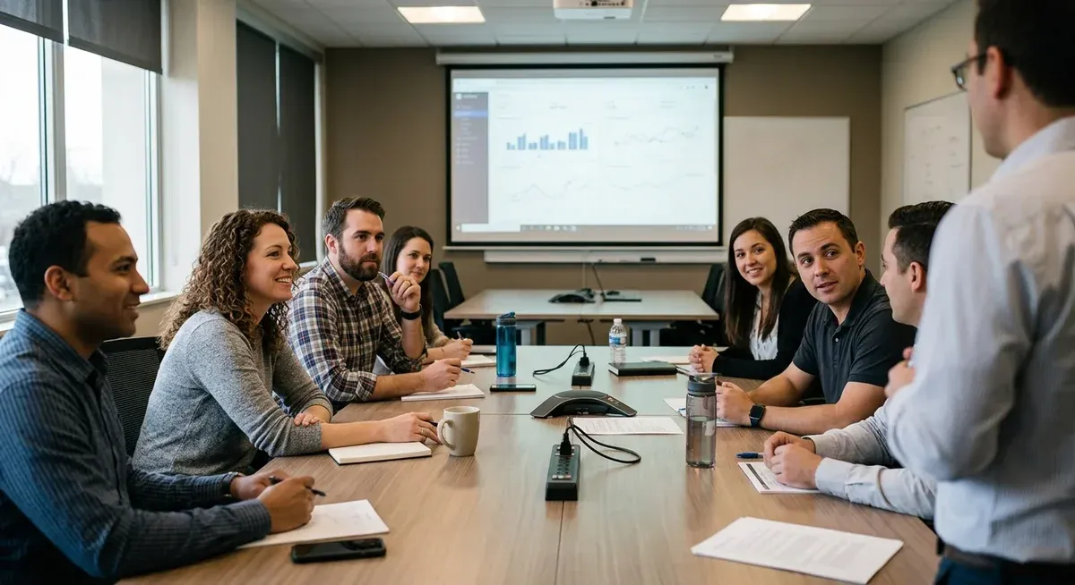 Anthropic's new free OSS Scanner interface on a laptop, with a developer looking concerned at a report showing inflated secur