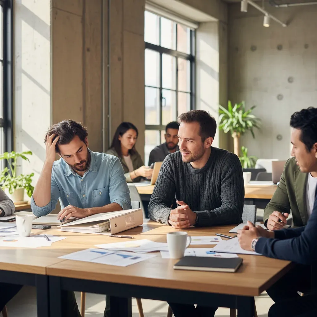Anthropic CEO and AI research team discussing cybersecurity challenges amid political tensions with Trump administration, hig