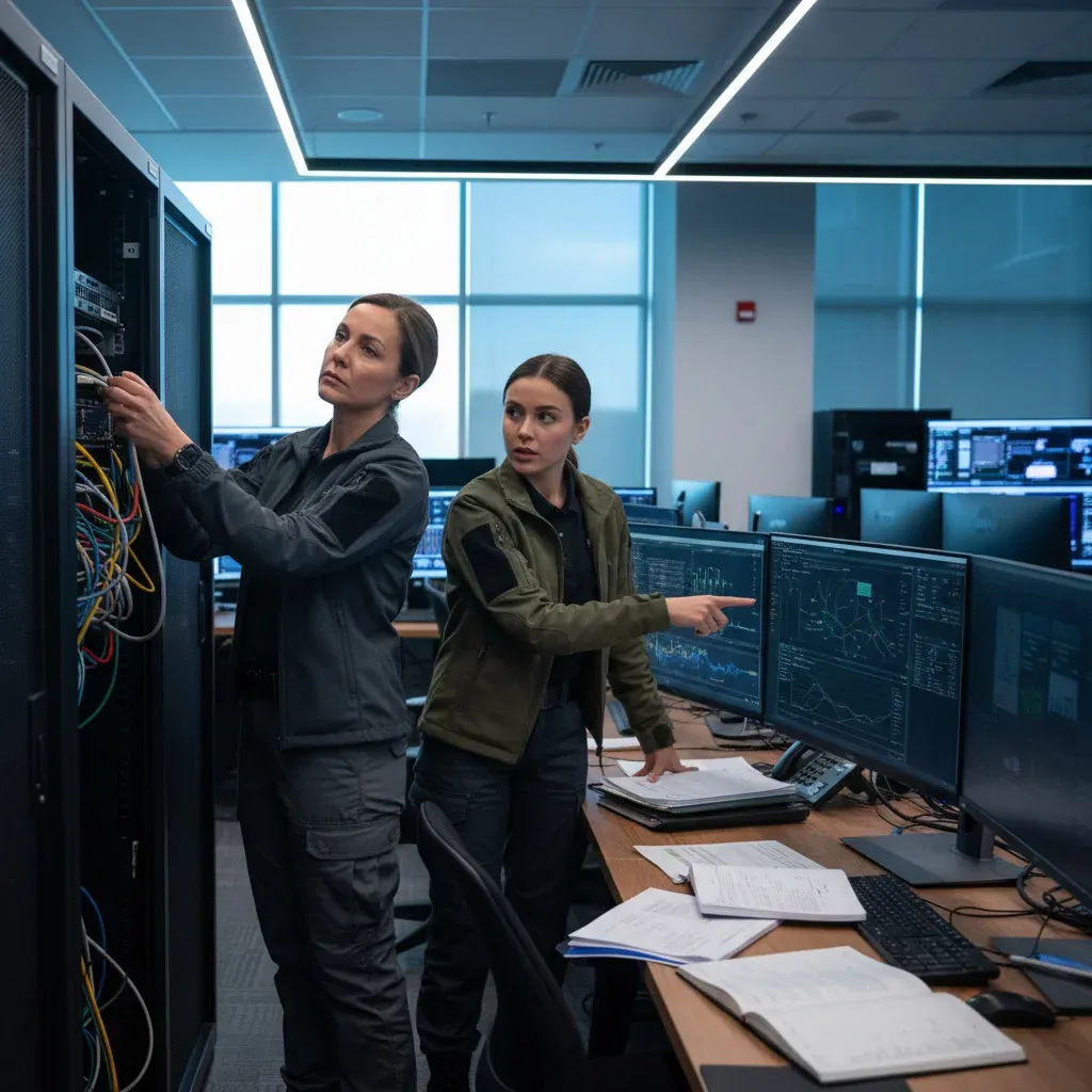 AI-powered healthcare agents streamlining medical workflows to reduce resource strain by up to 90%, showcasing futuristic dig