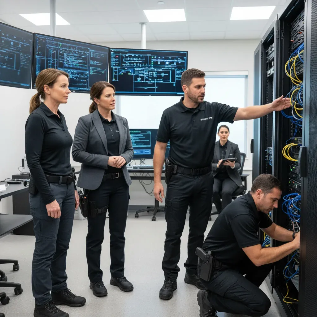 BharathCloud execs shake hands with JLL leaders beside a sleek data center, showcasing their AI‑powered sovereign cloud launc