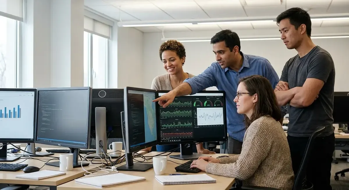 Brain waves illuminate a human head, symbolizing AI learning and neuroscience research.