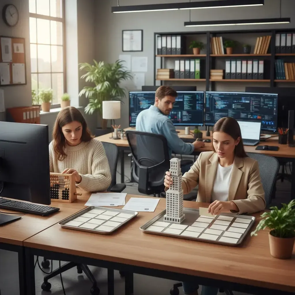 Calculator displaying token savings from prompt caching and lazy-loading in AI model processing, highlighting efficiency gain