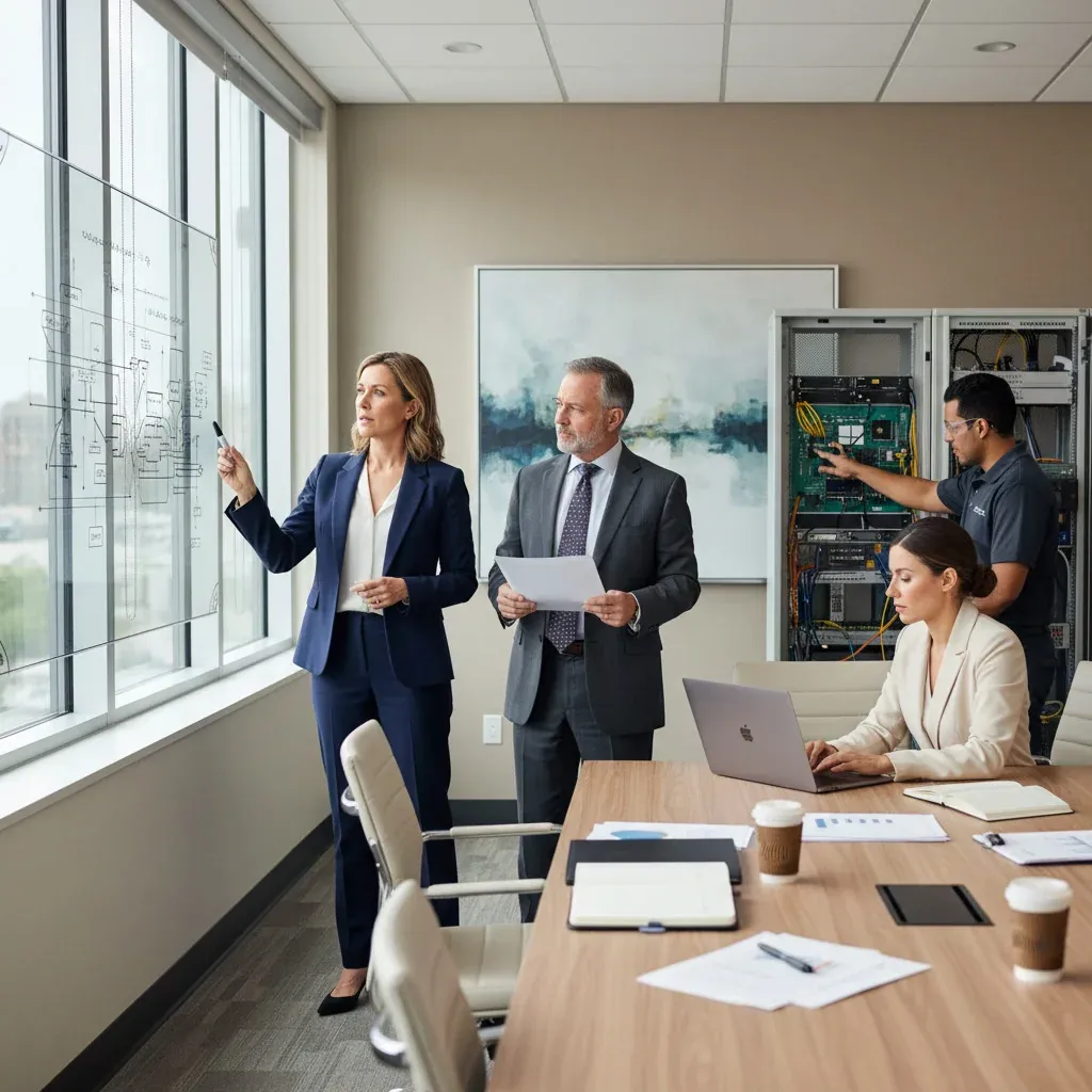 Close-up of AI infrastructure servers processing agentic workloads with rising token costs and larger bills, illustrating cha