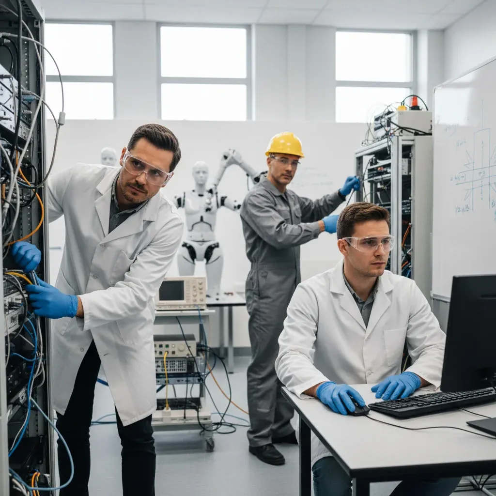 Illustration for: Claude Code creator details workflow: Chrome extension tests each UI change