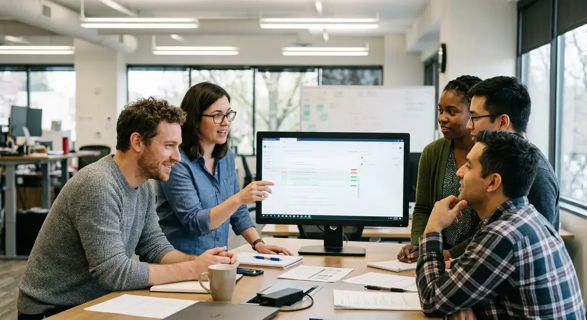 Claude AI agents coordinate cloud projects, showcasing multi-agent systems and AI collaboration in a digital environment.