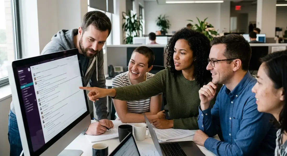Claude AI Slack agent reads conversations, intervenes unprompted, enhancing team productivity and communication.