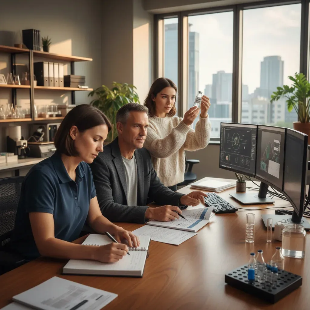Salmon swimming upstream in a river, illustrating the impact of cocaine metabolite on their swim range.