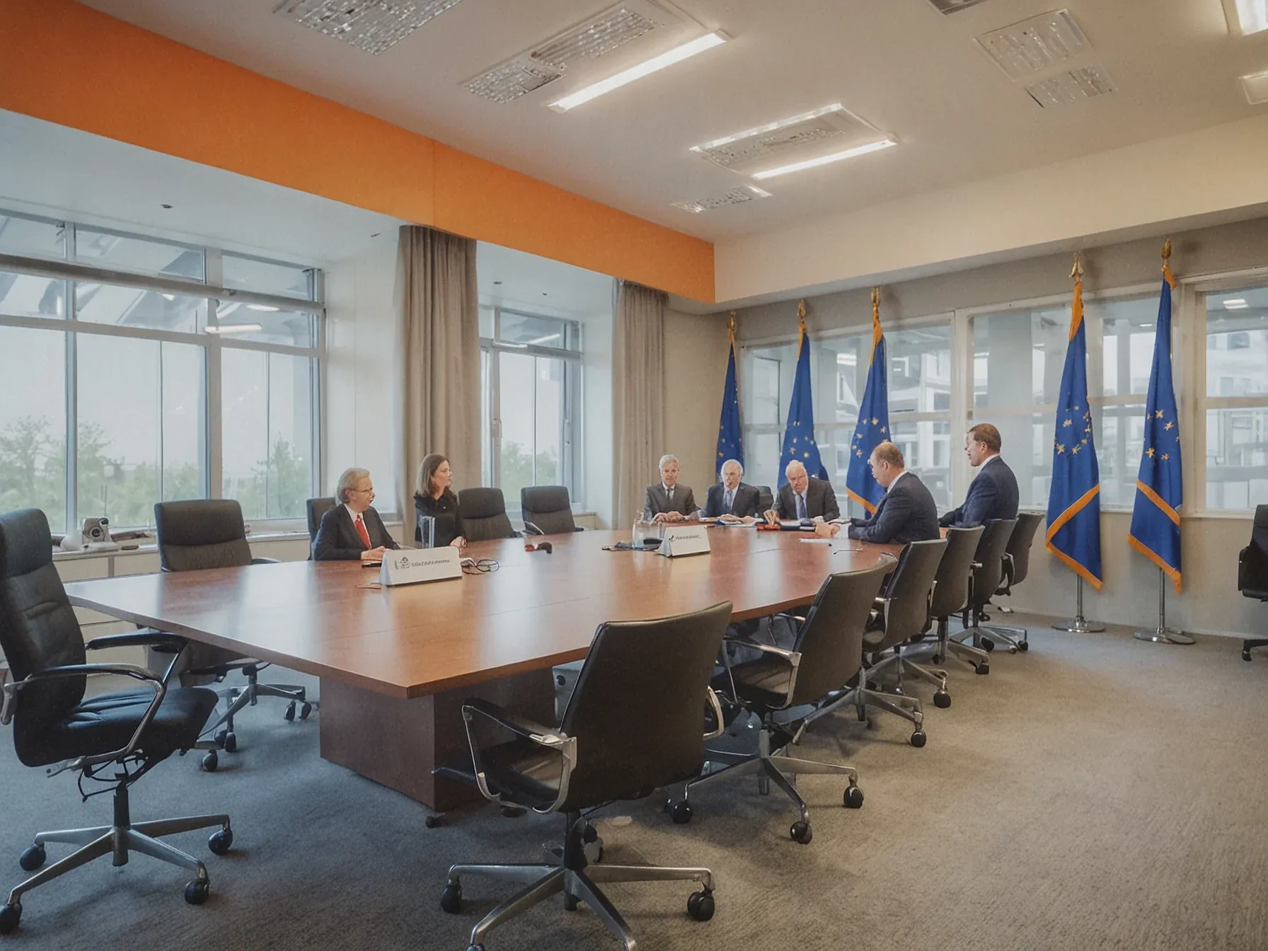 Editorial illustration for Dutch Government Assumes Control of Chipmaker Nexperia Amid Tech Tensions