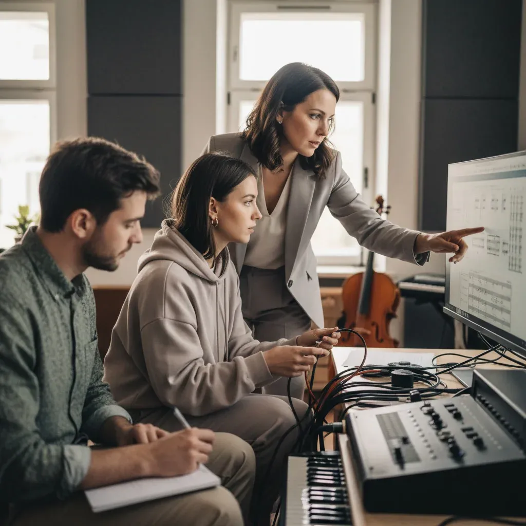 Illustration for: Falcon H1R 7B scores 83.1% on AIME 2025, out‑reasoning models up to 7× its size