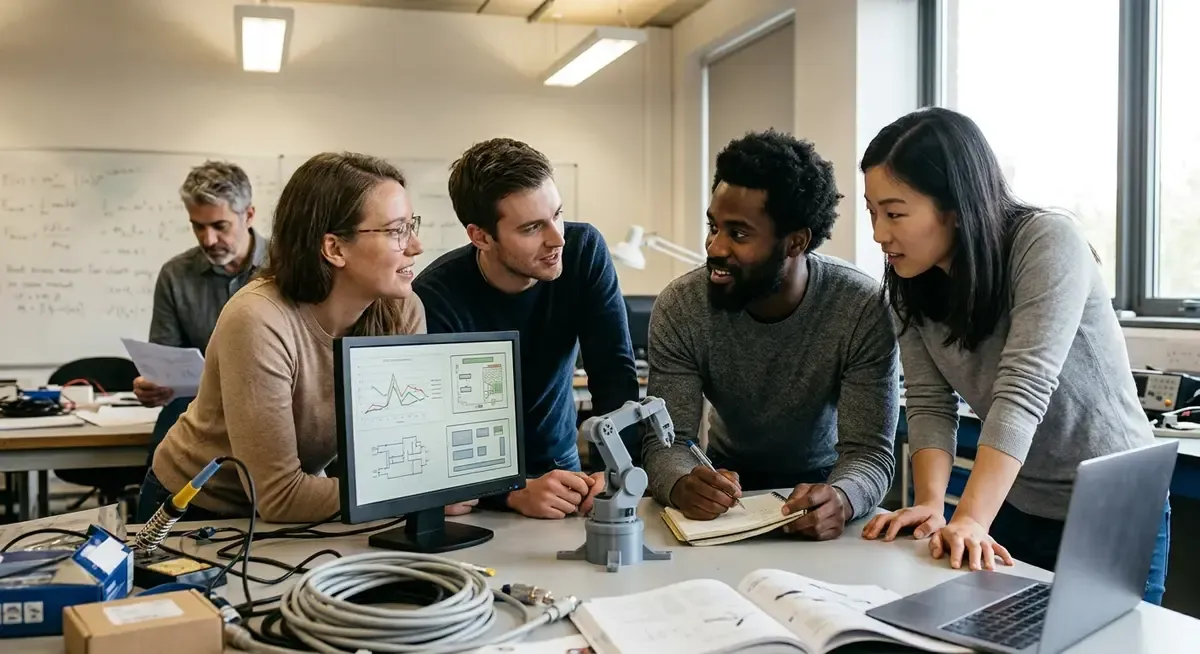 GEN-1.5 robot arm learns new tasks from 12-second demos, showcasing AI's rapid task acquisition.