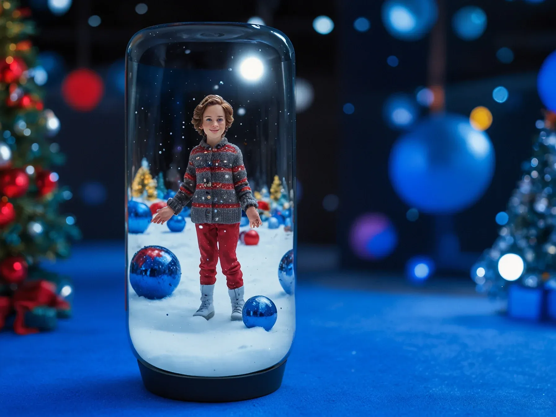 Illustration for: Google AI’s Gemini app helps craft holiday invites and pet party reminders