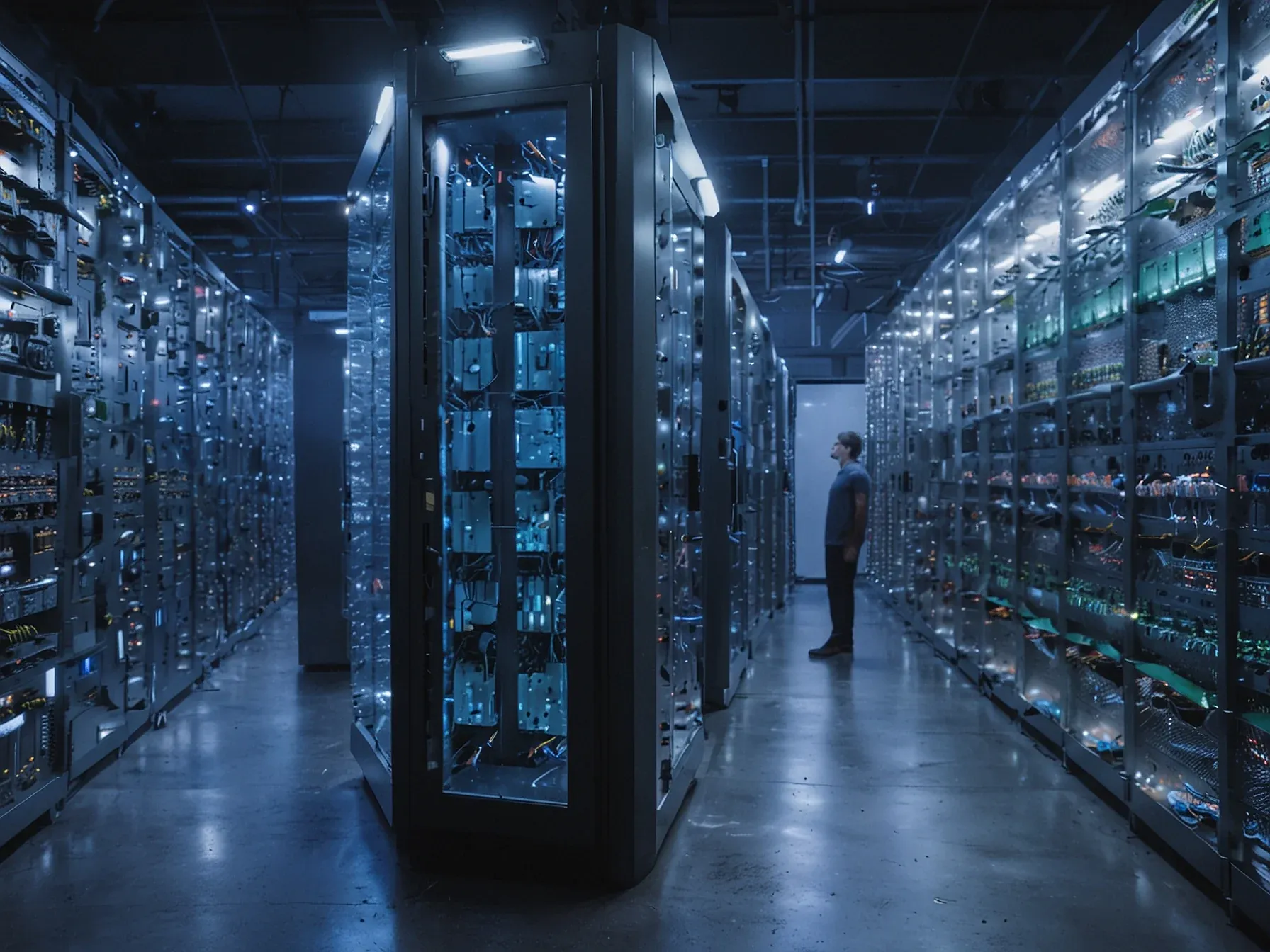 Illustration for: Google targets 1000x AI compute rise in five years with new chips, DeepMind aid