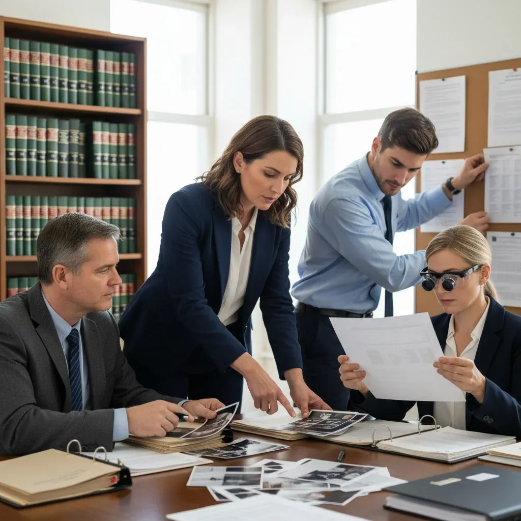Editorial image shows a laptop screen with an AI‑generated sexual picture, a clock and a warning sign about minors.