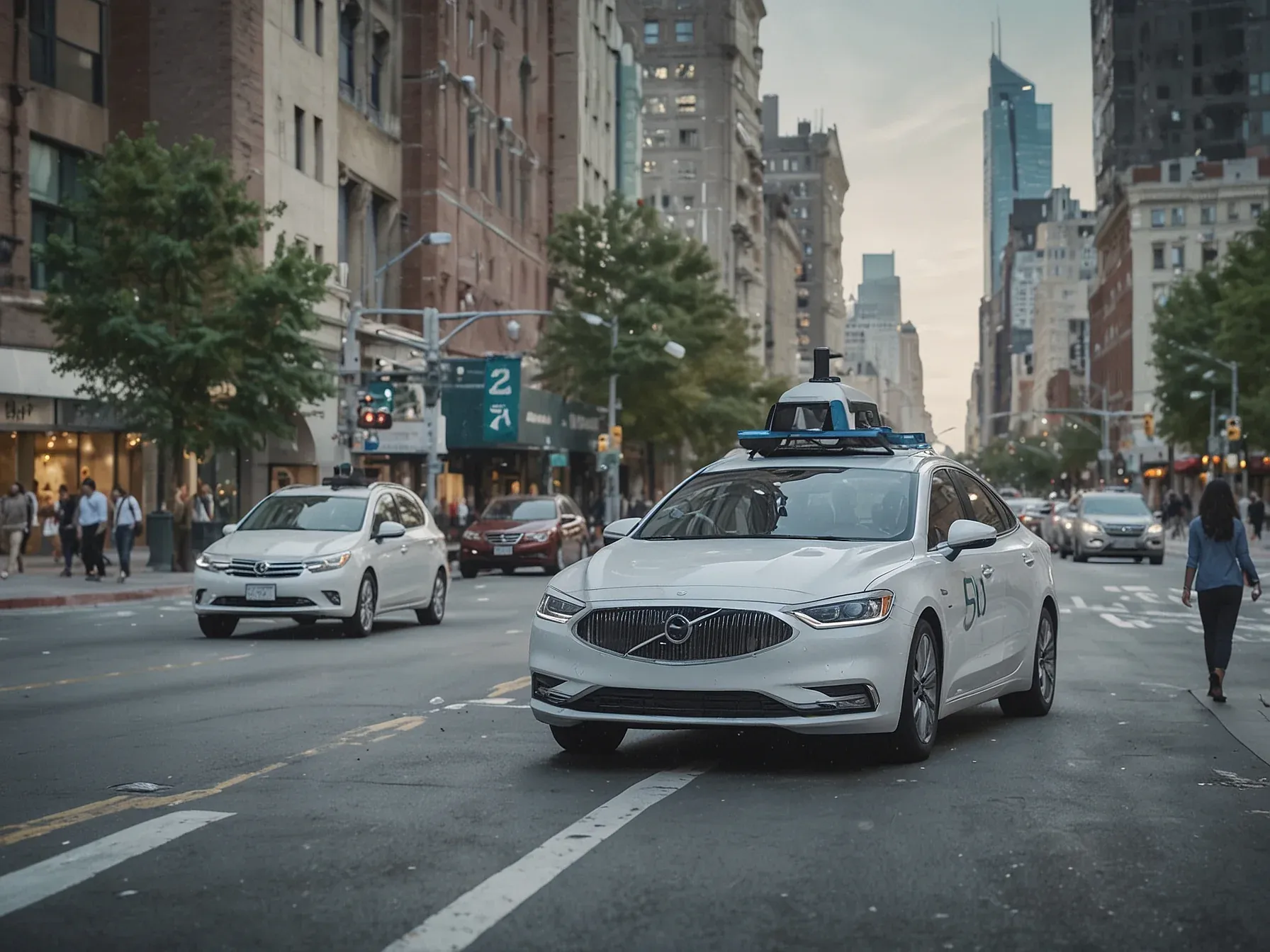 Editorial illustration for Level 4 autonomous driving lets cars manage all tasks in defined zones