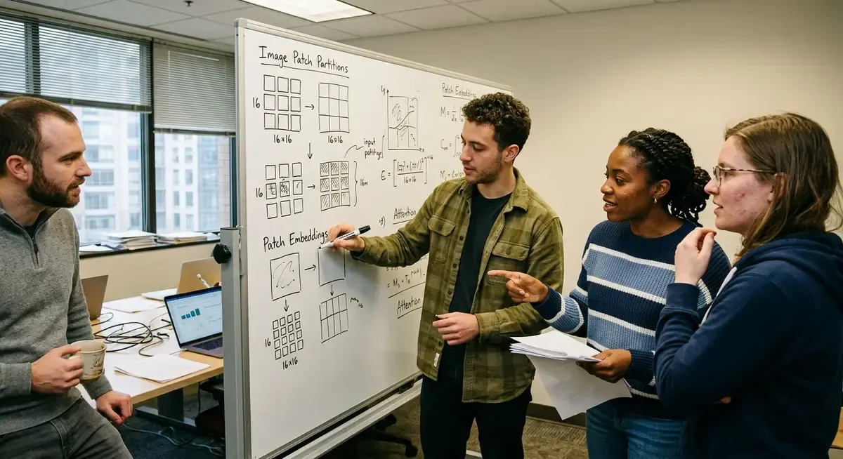 Liquid AI's 3B Vision Model analyzing a screen with highlighted objects, demonstrating advanced screen reading and object gro
