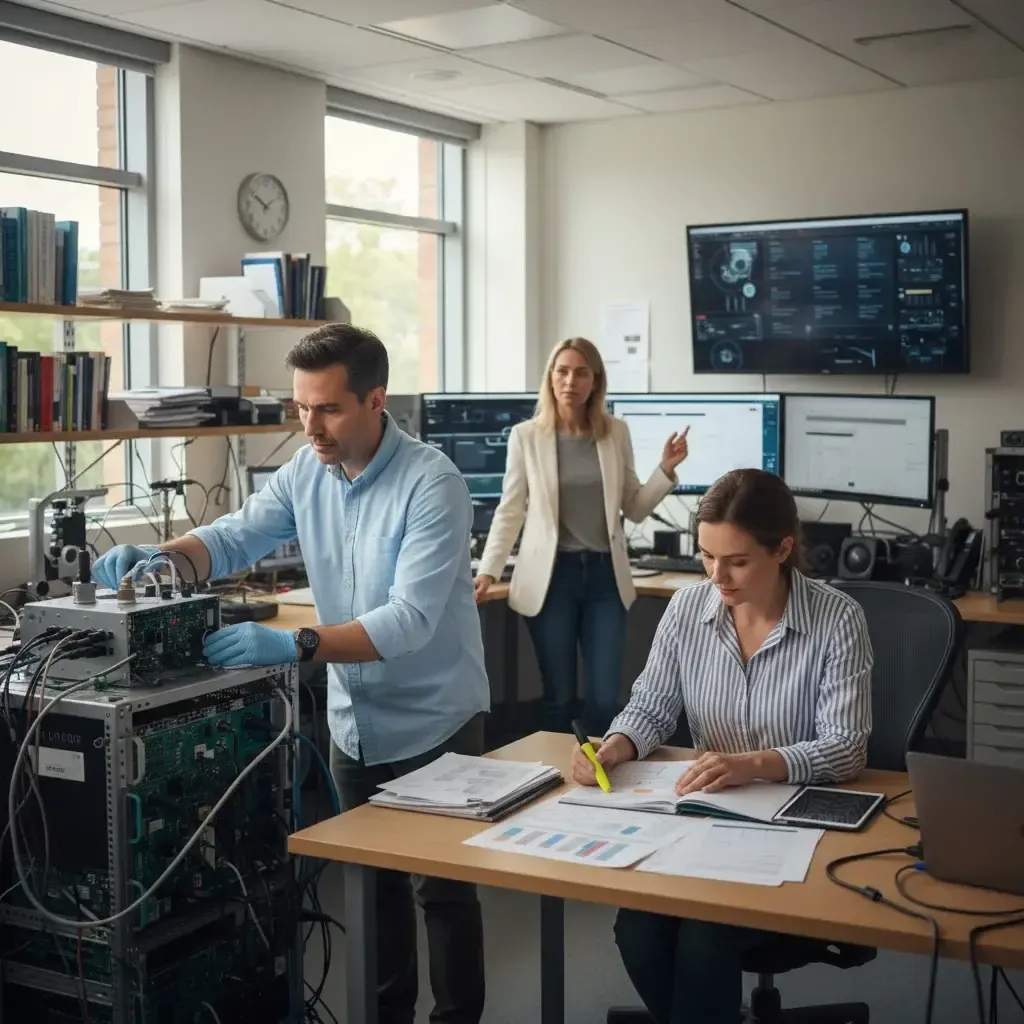 Advanced AI agent optimizing CAD, CAE, and geometry in real-time for automated closed-loop design improvements, showcasing AI