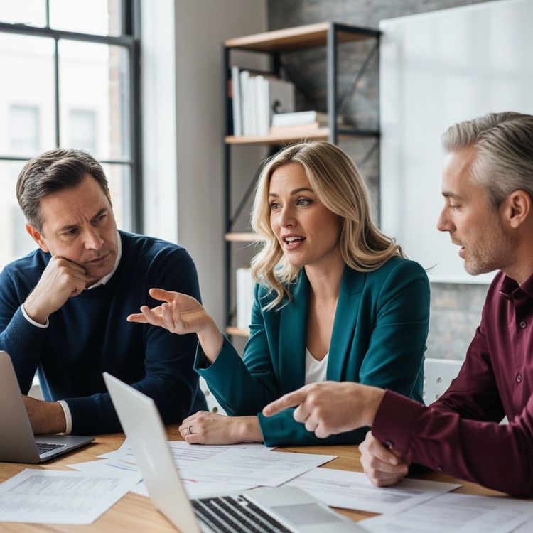 ServiceNow engineer showcases Apriel-1.5-15B-Thinker on a screen filled with code, with ServiceNow logo in backdrop.