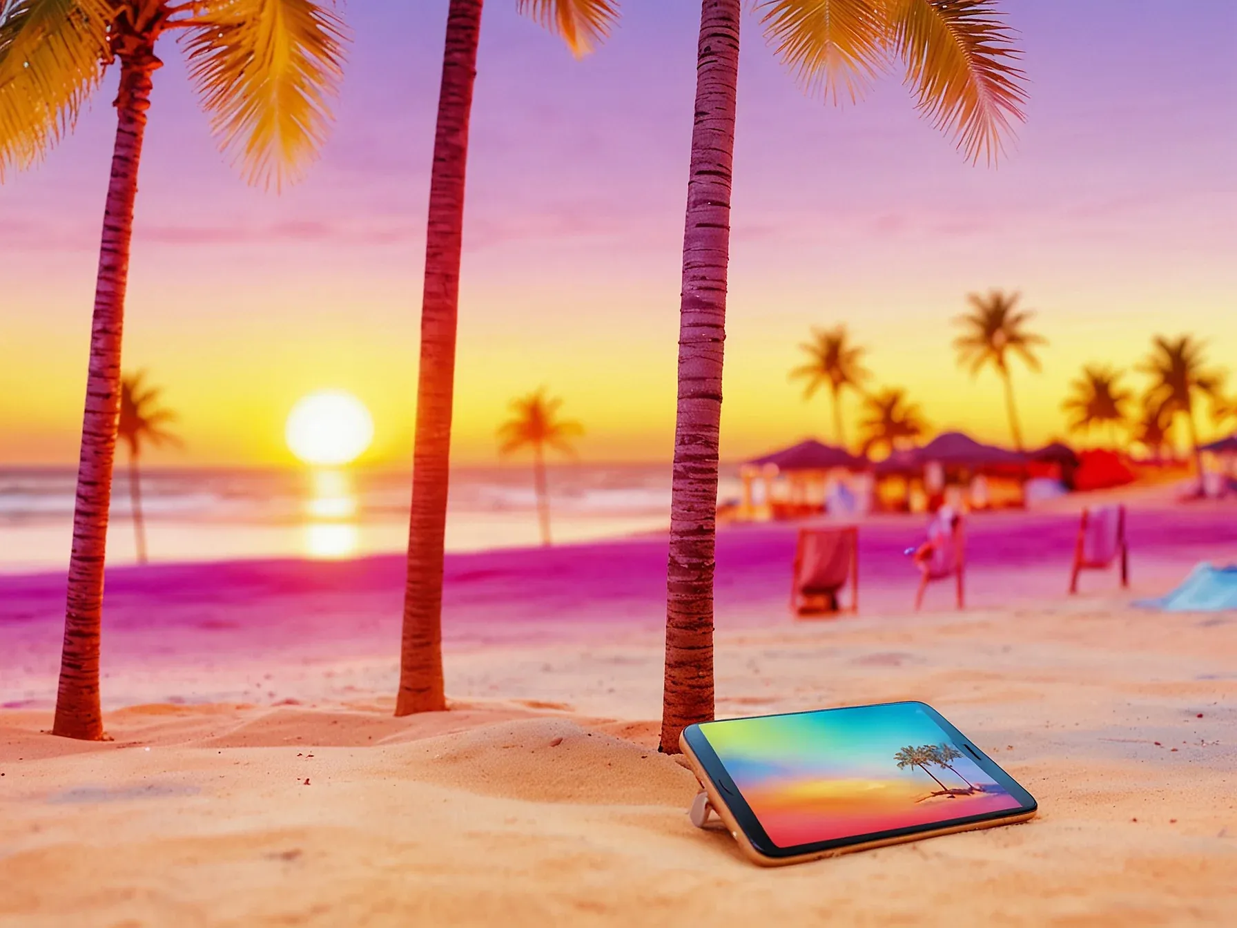 Illustration for: Meta AI app sells vacation photos as escapism, says designer Laurent Del Rey