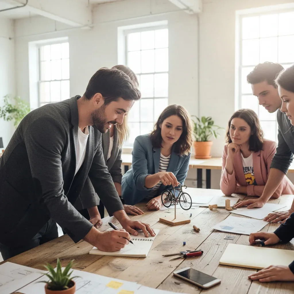 Illustration for: Microsoft CEO Satya Nadella blogs on evolving AI beyond 'bicycles for the mind