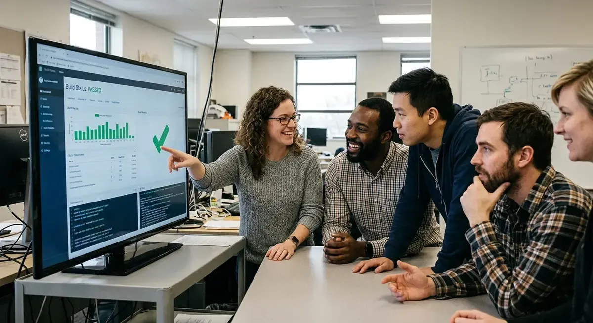 Microsoft Open Source Test Agent outperforms Copilot, achieving 92.1% completion. AI, software development, tech news.