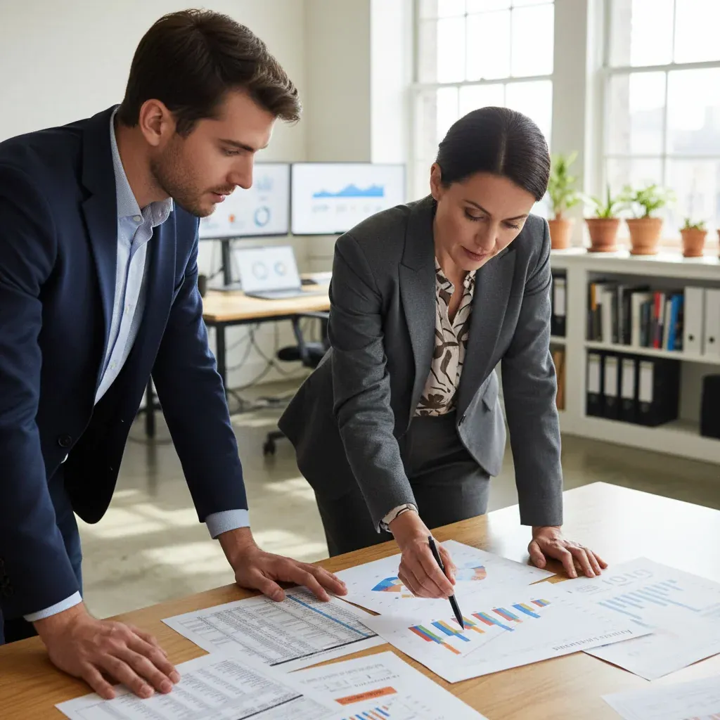 Microsoft CEO Satya Nadella and OpenAI co‑founder Sam Altman shake hands over a $1 billion deal, showcasing commercialization