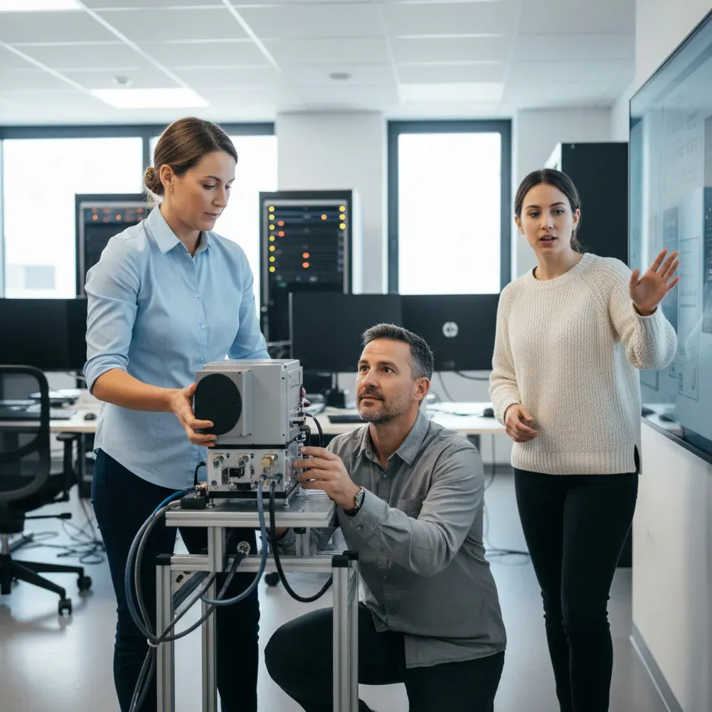 Illustration for: Mistral Wins Rs 100 Cr Radar Subsystem Order for Low‑Altitude UAV Surveillance