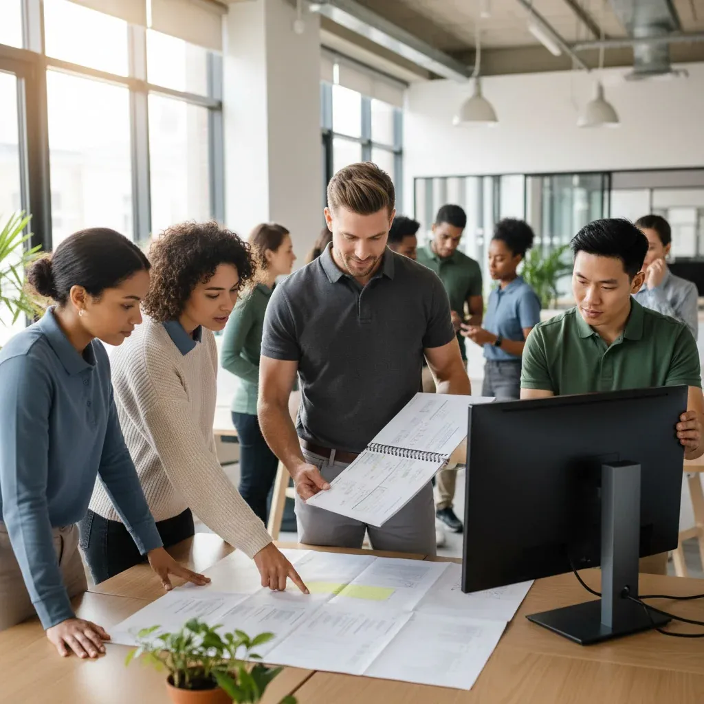 Illustration for: Mukesh Ambani releases Reliance AI Manifesto targeting 10x productivity