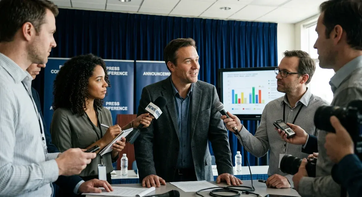 Elon Musk, CEO, speaks at a tech conference, announcing his new AI company, xAI, amidst calls for regulation.