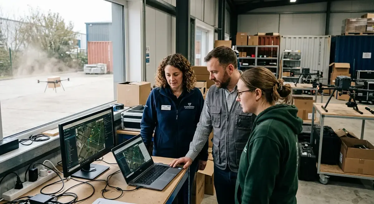 Digital twin factory simulation with AI agents validating changes, optimizing manufacturing processes.