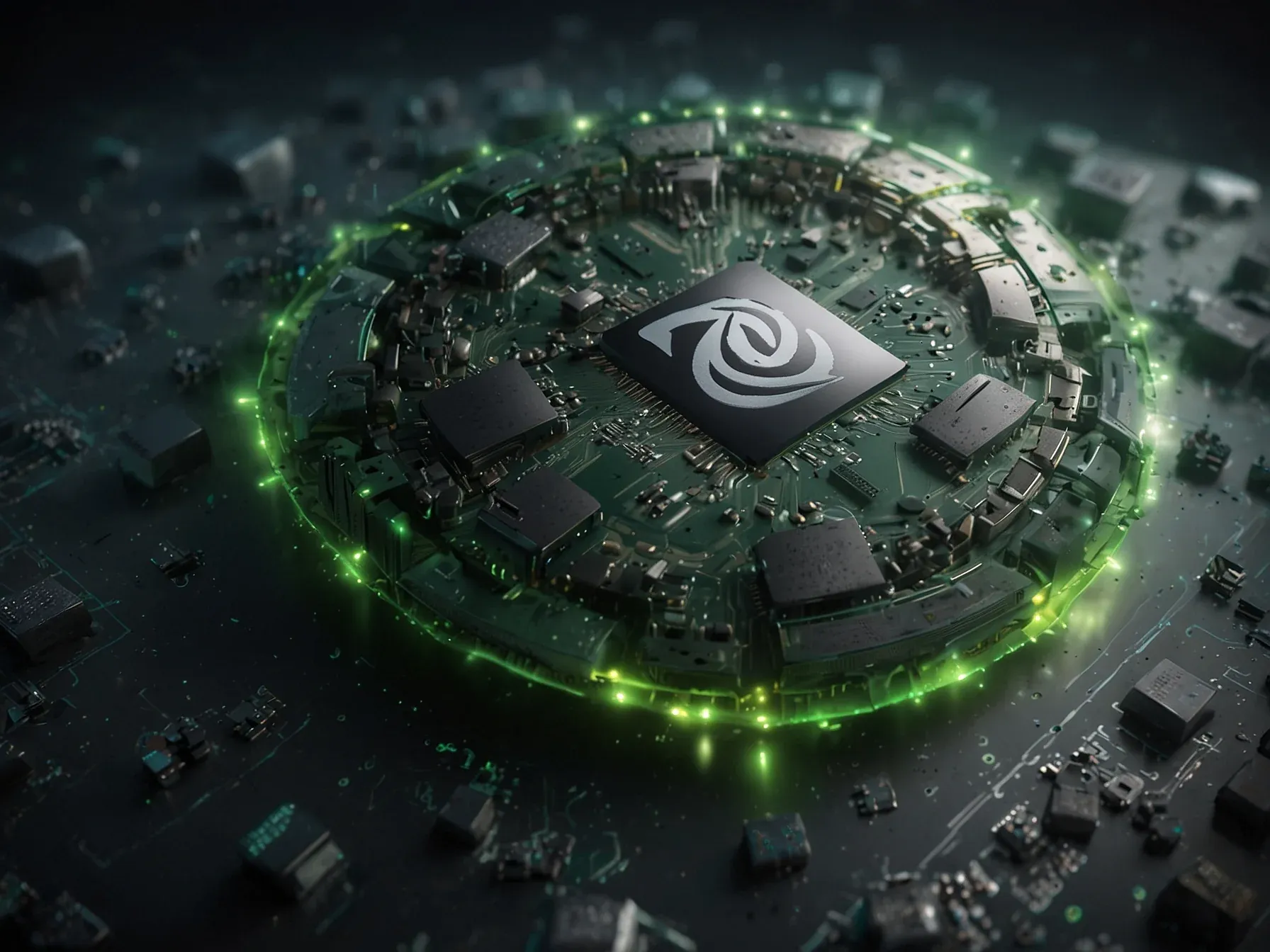 Illustration for: Nvidia earnings highlight chip demand as AI expands, Gemini 3 announced