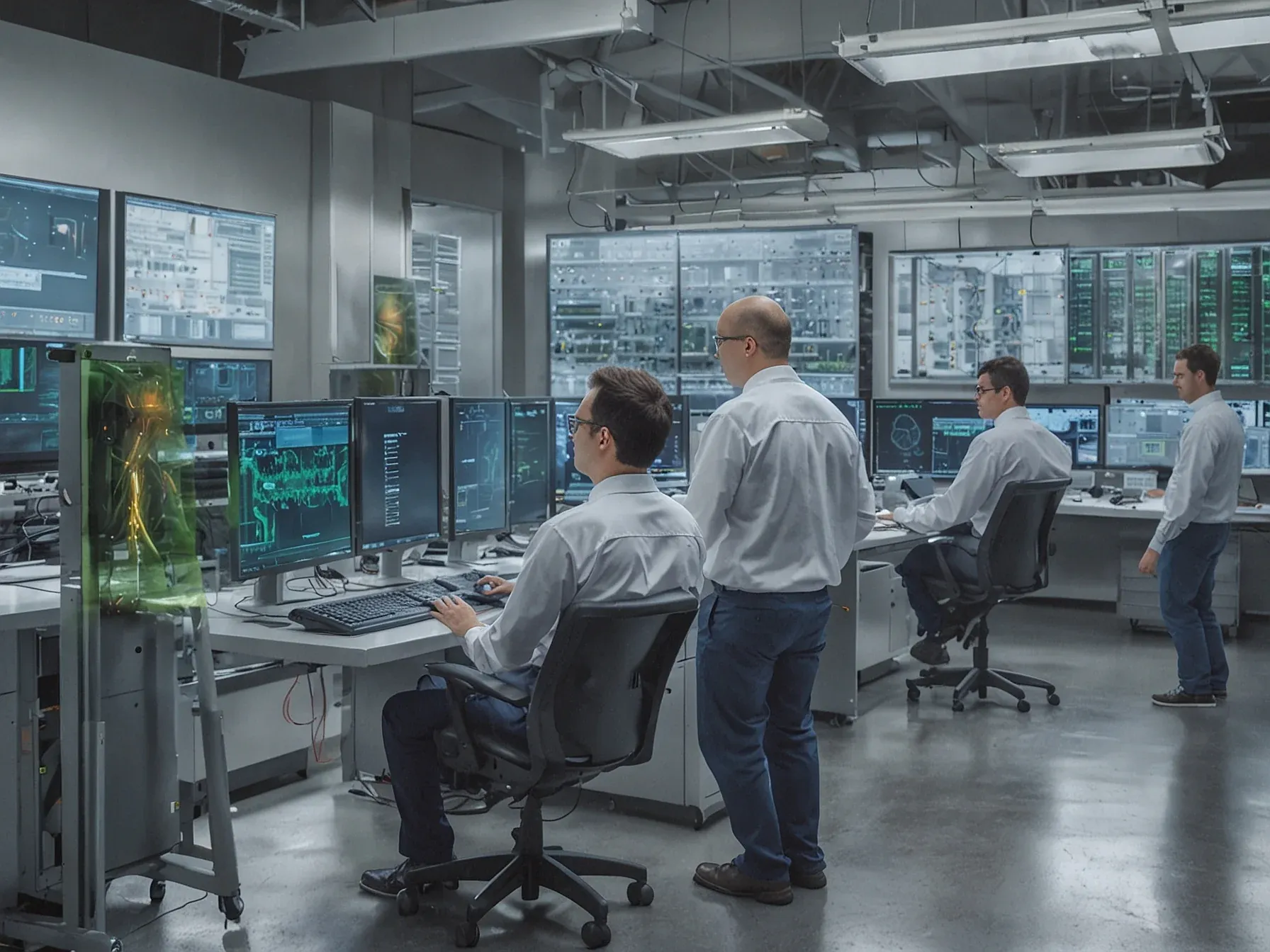 Editorial illustration for NVIDIA Outlines AI Infrastructure Advances in Networking and Compute