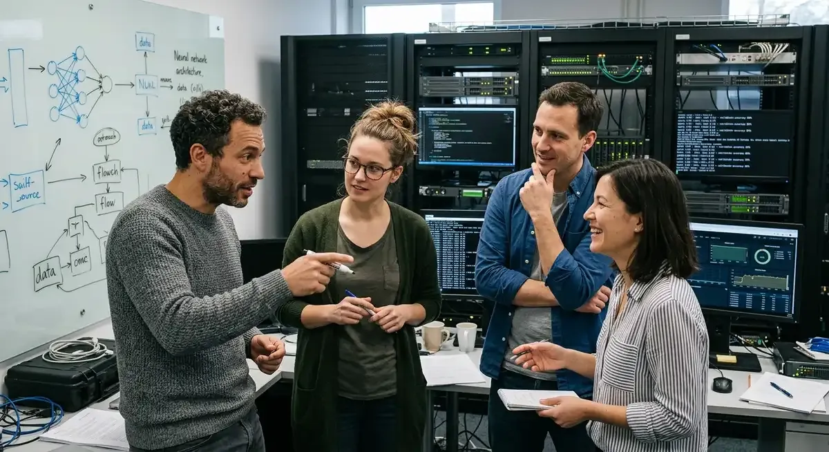 NVIDIA AI development: isolated scaling units, data centers, and advanced computing infrastructure.