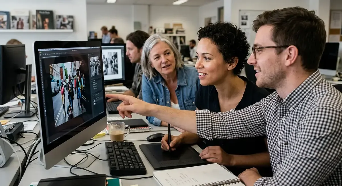 Editorial illustration for Photoshop Adds 'AI Assisted Editor' With Simplified Toolbar