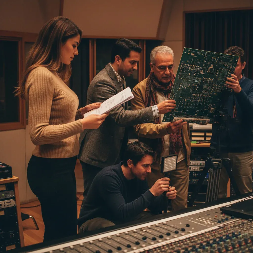 Illustration for: Quilter's AI designs 843‑part Linux board that boots on first try, defying 10% success norm