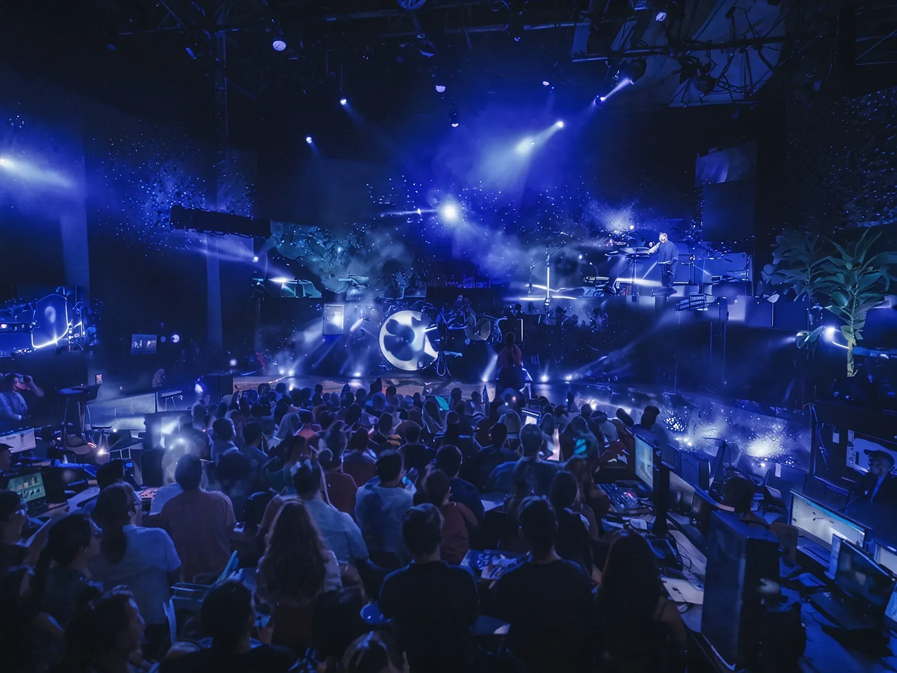 Illustration for: Suno CEO says typing prompts ‘really active’ as AI adds drums, vocals, stems