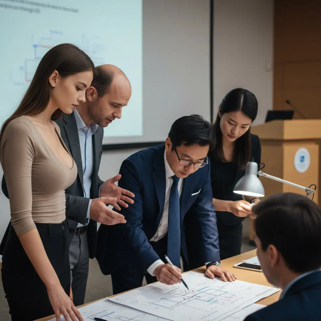 Illustration for: Transformers predict the next word by iteratively refining token representations