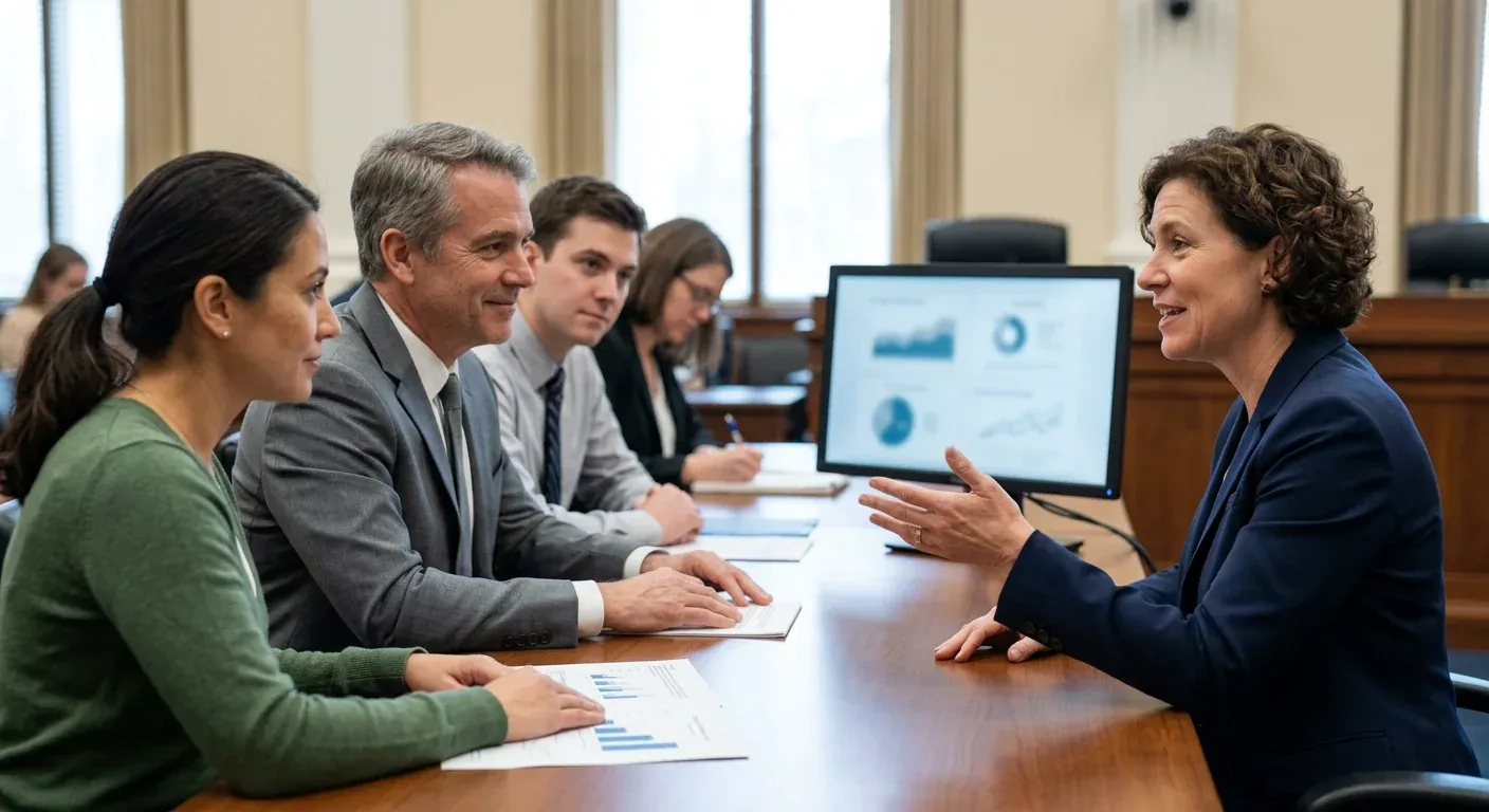 White House briefing on AI Safety Accord, focusing on voluntary lab commitments for responsible AI development.