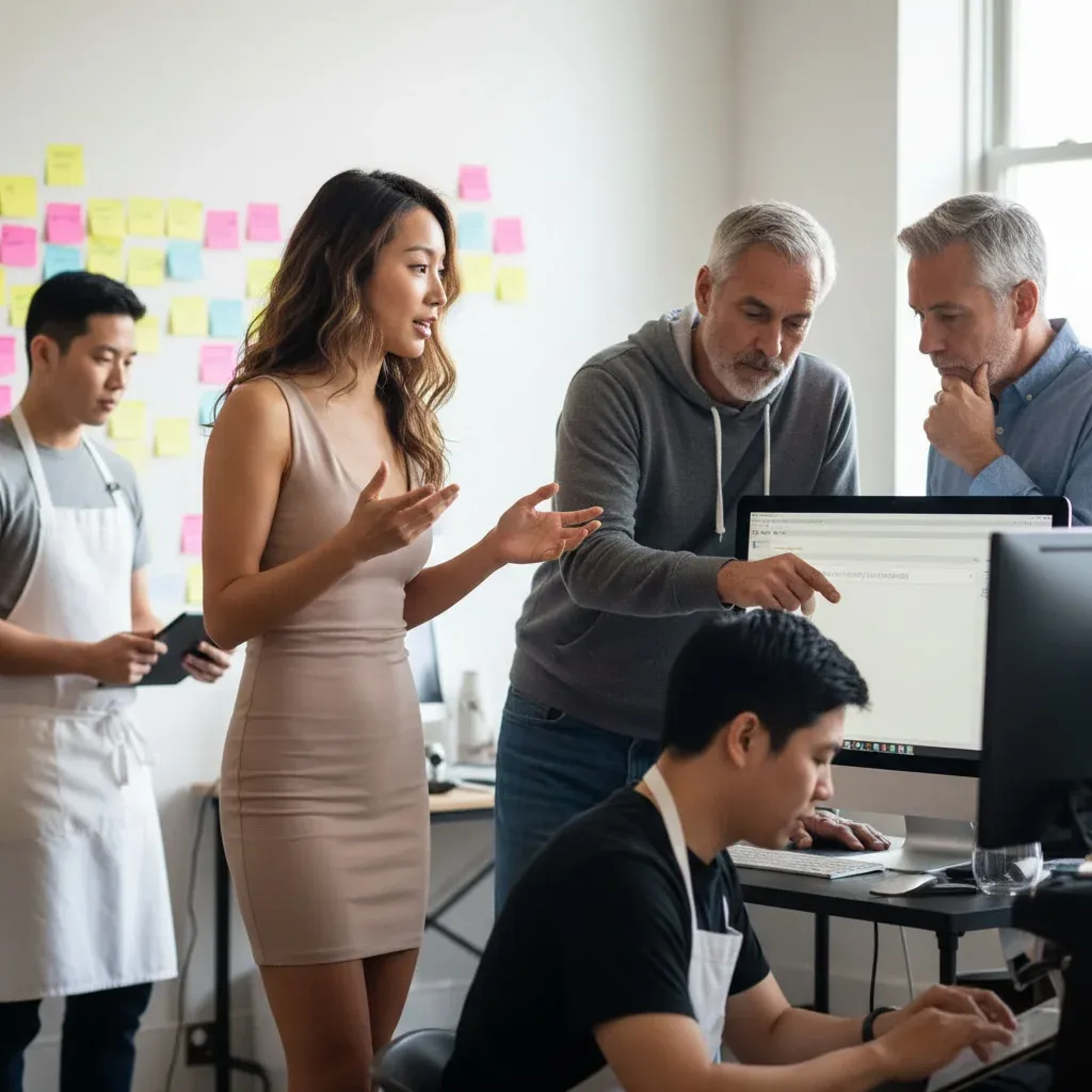 Illustration for: Zepto Cafe uses MCP to parse text orders, Playwright runs the clicks